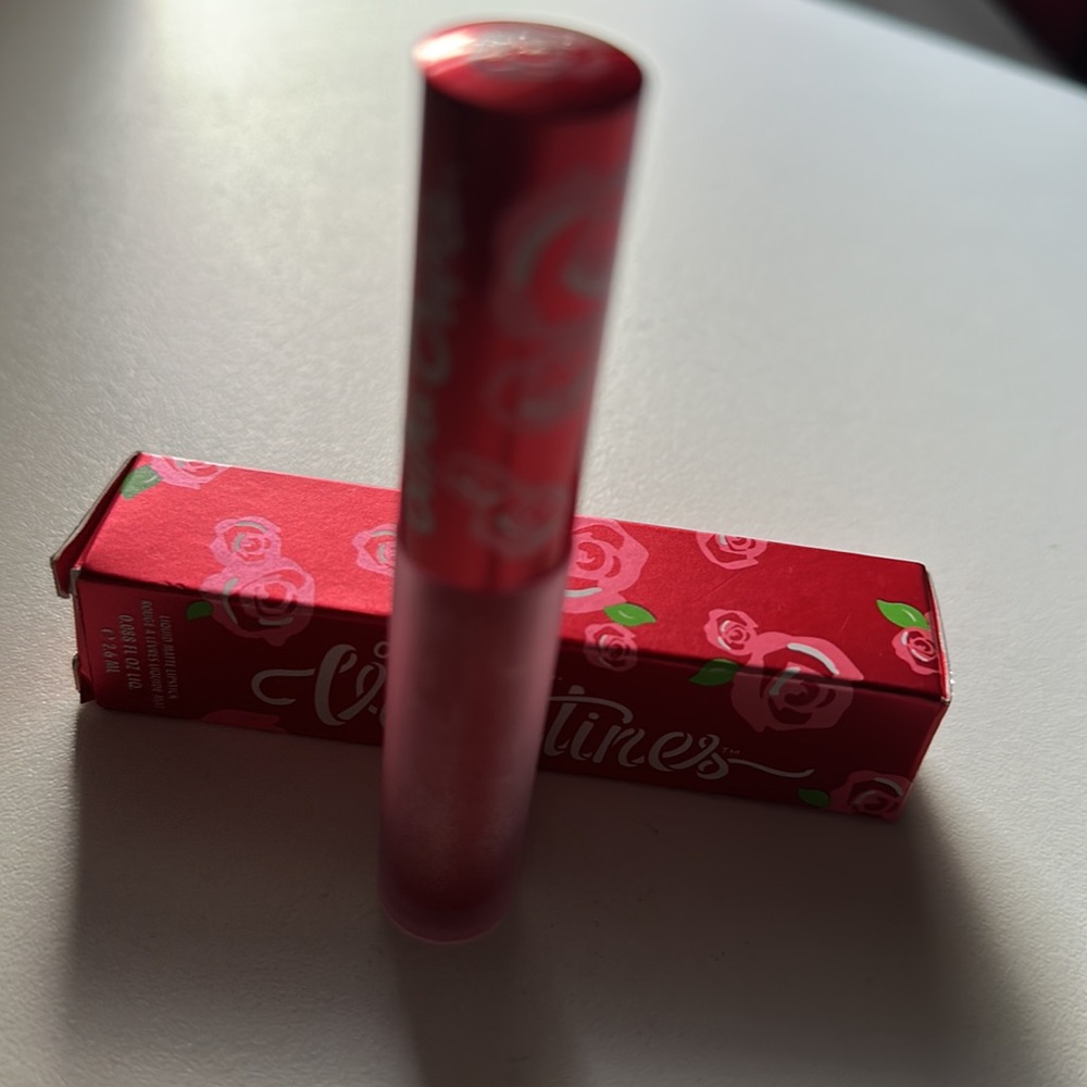 2 Lime Crime Velvetines..liquid matte lipstick colors cashmere and red velvet. - Picture 6 of 11